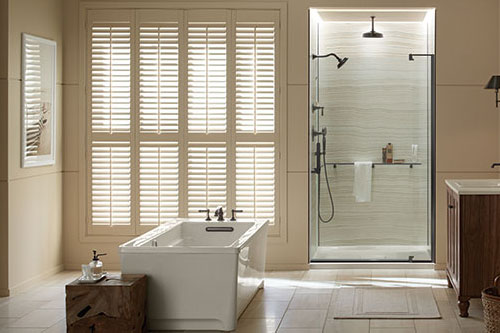 Commercial warehouse arial view